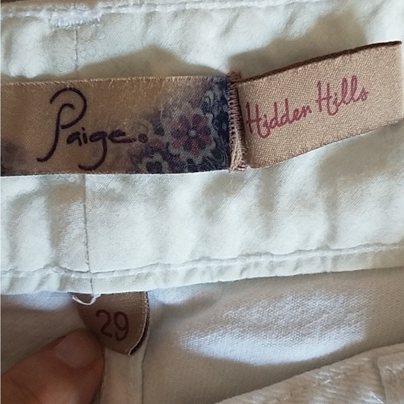 PAIGE Hidden Hills Bootcut in White size 29 - Picture 6 of 8